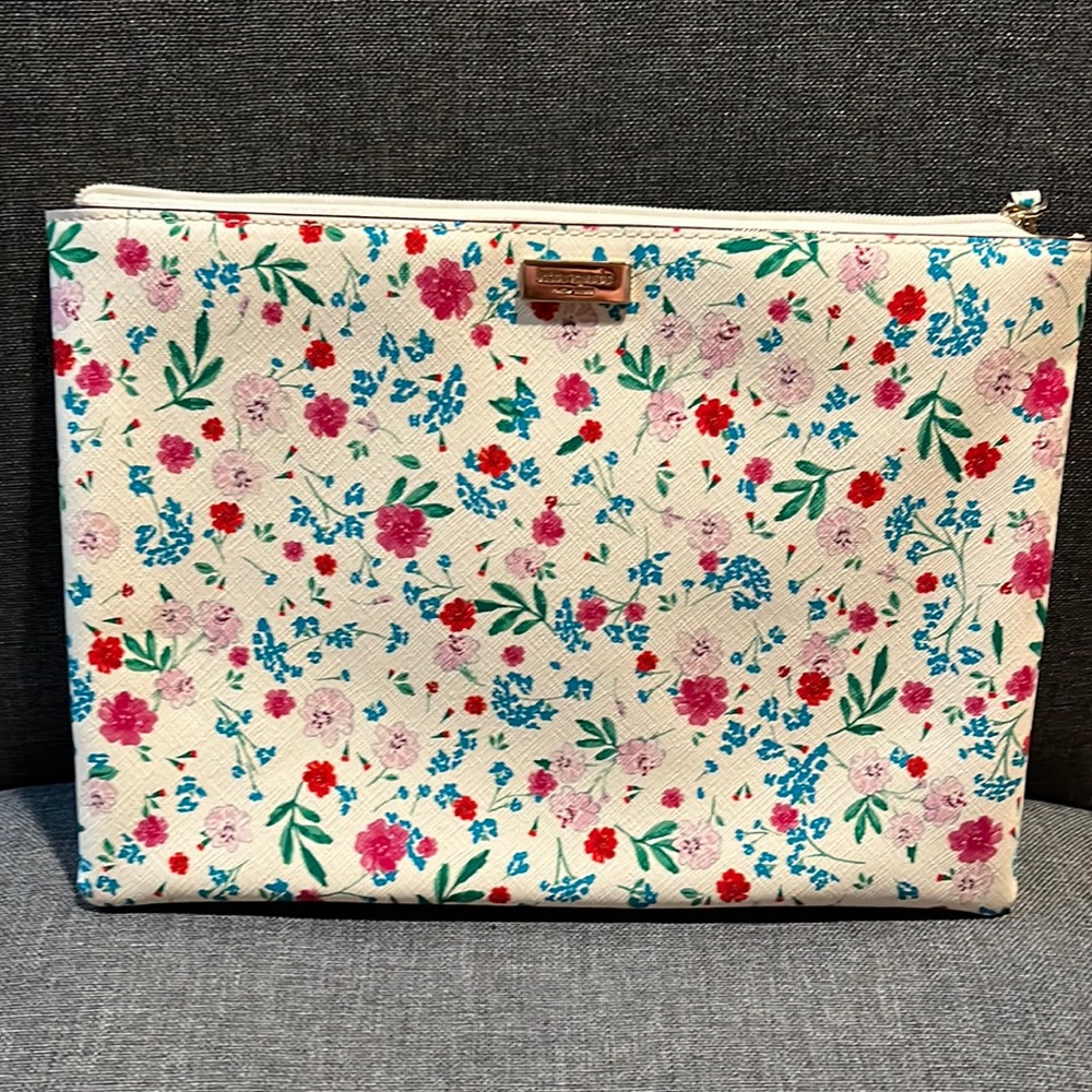 Authentic Kate Spade Floral Envelope Clutch
